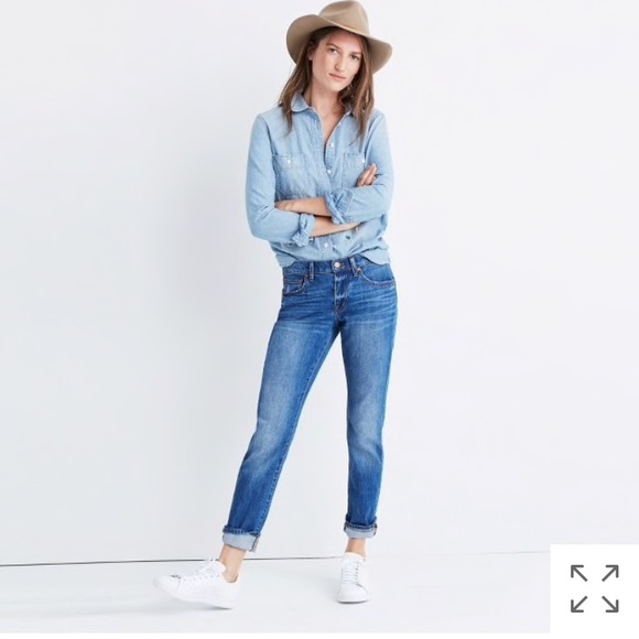 Madewell Denim - NEW • Madewell • Boyjean Slim Boyfriend Jean Blue